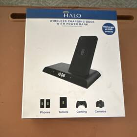 801109376 Halo Wireless Charging Dock Power Bank 10 000mah Dual Usb Usb-c