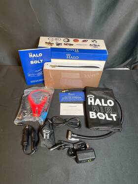 Halo 840056122789 Bolt Air Rose Gold 100psi Max 500a 12v Portable Power Jump Starter