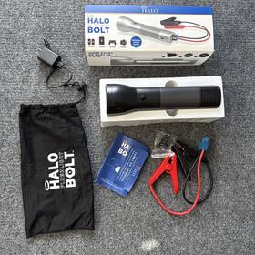 Halo 840056123922 Bolt Flashlight And Car Jump Starter With Portable Power Black - Mint