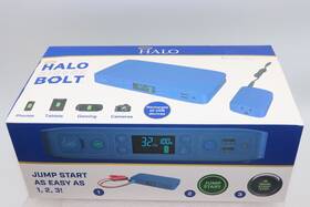 500mwh Halo 840056145955 Bolt Air Dc Car Jump Starter/air Compressor Cap. 55 Italian Clay