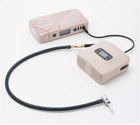 E241877 Halo Bolt Max Car Jumpstarter W Ac Outlet Charging Ports And Air Compressor Silver