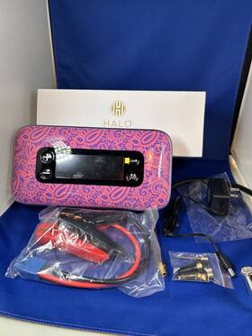 Hal-jmp-0004 Halo Bolt Air 1750 Portable Vehicle Jump Starter With Compressor Power Ban