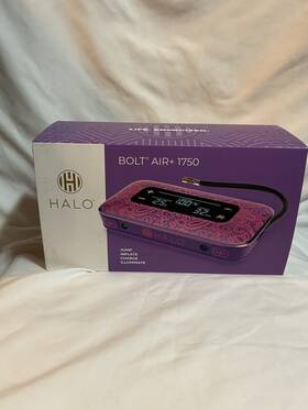 Hal-jmp-0006 Halo Bolt Air 1750 Portable Vehicle Jump Starter With Compressor Power