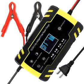 Haofy 747333108354 Smart Battery Charger Maintainer 12v/24v Lcd Display For Car Truck