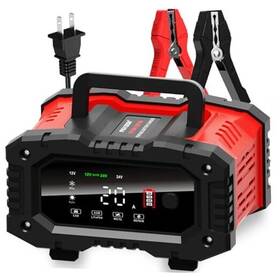 20amp-lifepo4 Hb 20-amp Car Battery Charger 12v/20a And 24v/10a Lifepo4 Lead Red -12v/24v 20amp