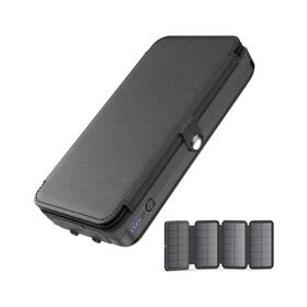 Hi-s225p Hiluckey Solar Charger 27000mah 22.5w Fast Charging Power Bank Usb C Pd Porta