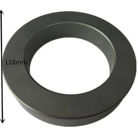 Hk Limited 445046466428 1unit 118x80x20mm Ultra Large Ferrite Core Ring For Transformer Chokes