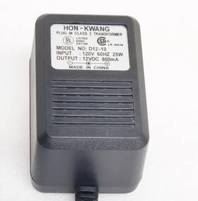 Ad-0740 Hon Kwang Hong Class 2 Transformer D12-10 12vds 800ma