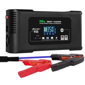 B0b56lgjrp Htrc 35-amp Smart Charger Car Battery Trickle 12v35a/24v18a 14.6