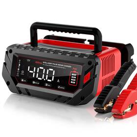 Htrc Sq40an 40 Amp Car Battery Charger 6v/12v/24v Lead-acid Lithium Lifepo4 Smart Batt