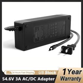 Hulkgoo 716404989864 54.6v 3a Charger 13s Lithium Battery For 48v Smart Fast Charging Aluminum Shell