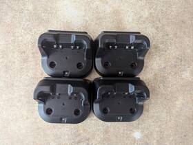 Ic-f1000 Icom Bc-213 Lot Of 4 Battery Charger For Radio Ic-v88 Charging Base