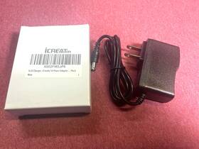 Ys-08401000 Icreatin 8.4v 1a Power Adapter Li-ion Batt Charger With Led Indicator