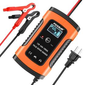 Ieik 636339876308 5a 12v Smart Battery Charger Maintainer For Car Motorcycle Boat Lawn Mower