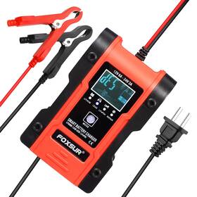 Ieik 636339876681 Automotive Battery Charger 12v 6a - 24v 3a Multi-function Smart Maint