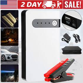 Ikaufen 982766538686 Car Jump Starter Booster Box 30000mah Power Bank Battery Charger Portable