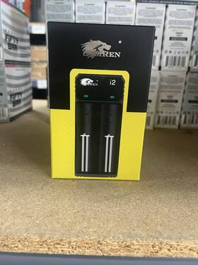 Imren-i2 Imren I2 2 Bay Usb Battery Charger Led Display 14500 18350 18650 21700 Aa Aaa