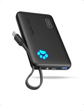 B0dchwwbns Iniu 45w Fast Charging 10000mah Portable Power Bank With Flashlight Usb-c
