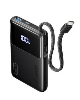 B0dd3hkb8d Iniu 45w Power Bank 10000mah Portable Charger With Usb-c Cable Fast Charging