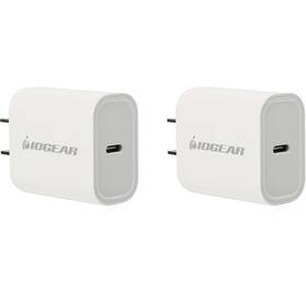 Gpawc20w2p Iogear Gearpower 20w Usb-c Smartphone Charger 2 Pack Compatible Wit
