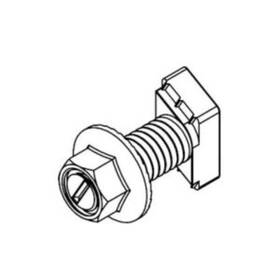 Bhw-sq-03-a1 Ironridge Bhw-mi-01-a1 Square-bolt Bonding Hardware Priced As 10 Pack