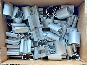 Ufo-stp-32mm-m1 Ironridge New Lot Of 52 Solar Stopper Sleeve 32mm Aluminum