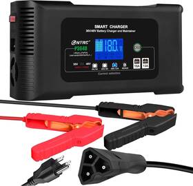 Isunergy 717019498086 Battery Charger Smart 0-18a 36v/48v Trickle Portable Car Ch