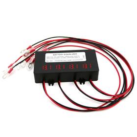 Isunergy 772168460827 Battery Voltage Balancer 48v - 4 X 12v Equalizer With Led Display Of