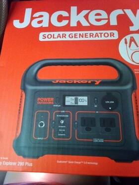 700300usor04 Jackery Solar Generator Explorer 290 Plus 300 Watt New In Box