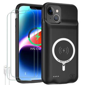 B0cdbmts4g Jbubn Iphone 14 Plus Battery Case 10800mah Wireless Charging Power Cover Black