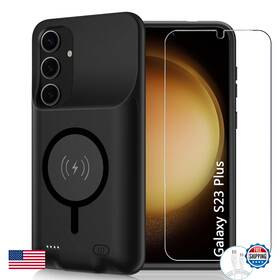 B0cl6clxk6 Jbubn Galaxy S23 Plus Battery Case 12000mah Slim Portable Wireless Fast Charging