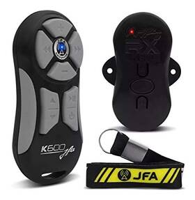 K600bkgry Jfa Electronics Long Distance Remote Control Bk/gray