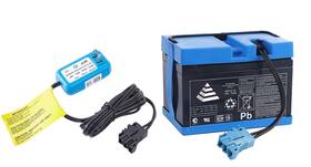 Jonature 797655999482 12v 12ah Battery And Charger Combo Kit For Peg Perego Taurus Utility Truck Fo
