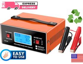 Jyeastz 445004297231 6/8/12/14/16/24 Volt Battery Charger Automotive 0-10a Smart Car Charge