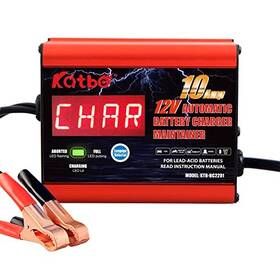 Ktb-bc2201 Katbo 10a 12v Automatic Car Battery Charger And Maintainer Float Red