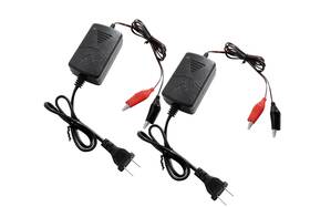 Khui-uah 726929039968 2pc 12v 1000ma Automatic Battery Charger Maintainer Trickle And De