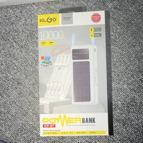 Er-171 Klgo Kp-97 10000mah Solar Power Bank Usb Type-c Portable Charger