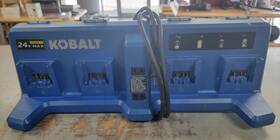 2404-03 Kobalt 692042010330 24v 4 Port Battery Charger Krc Only