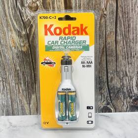 K700-c Kodak 2 Rapid Car Charger Aa Aaa Ni-mh Digital Camera 12v Batteries
