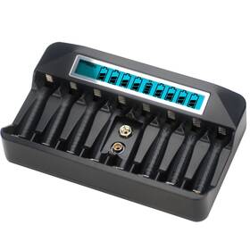 Pp8bay Koshore Battery Charger 8 Bay For Ni-mh Ni-cd Aa Aaa 9v Rechargeable Batteries Batter