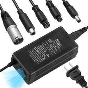 Kssvzz 313016990976 42v 2a Fast Battery Charger With Cooling System - 5 Plugs Universal Replacement