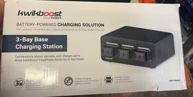 Kwikboost 847210059813 Edgepower 3-bay Charging Base Kbep-base3 With Cable And Manual
