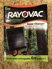 Lapssolara Rayovac Solar Charger Recharge Batteries Brand New 012800521074