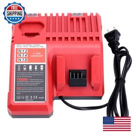 B08r638chx Lasica M12 M18 Multi-voltage Battery Charger For Milwaukee 12v 18v 3.0a