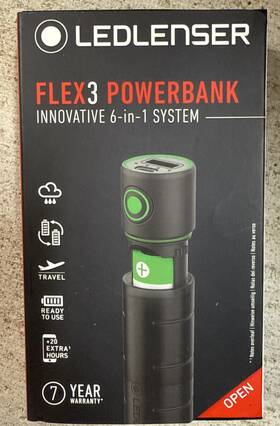 Mtpbf3 Led Lenser 880553 Ledlenser Flex3 Powerbank New Or Matco Tools