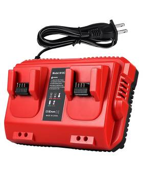B0cx1gn6sz Lenoya 18v Rapid Charger Replacement For Milwaukee M18 Battery Station 2