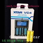 Lgdbhe418650 Lg High Drain Rechargeable Battery Xtar Charger