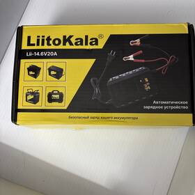 Lii-pd4 Liitokala Liipd4 12v Travel Lcd Smart Battery Charger - Brand New In Box