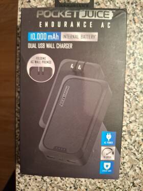 Lim-wc10pb-001 Limitless Powerpro Go Portable Power Wall Charger 10000mah 3-in-1