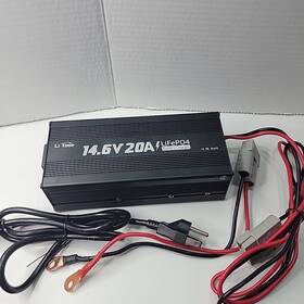 L12v20a-bcha-a Litime 14.6v 20a Ac-dc Smart Charger For Deep Cycle Rechargeable Lithium Lifepo4